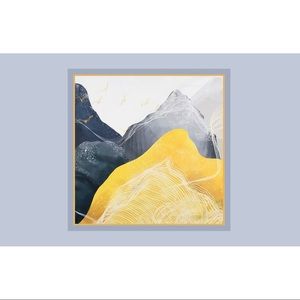 🆕Landscape Printed Square Scarf/Banbana/Wrap